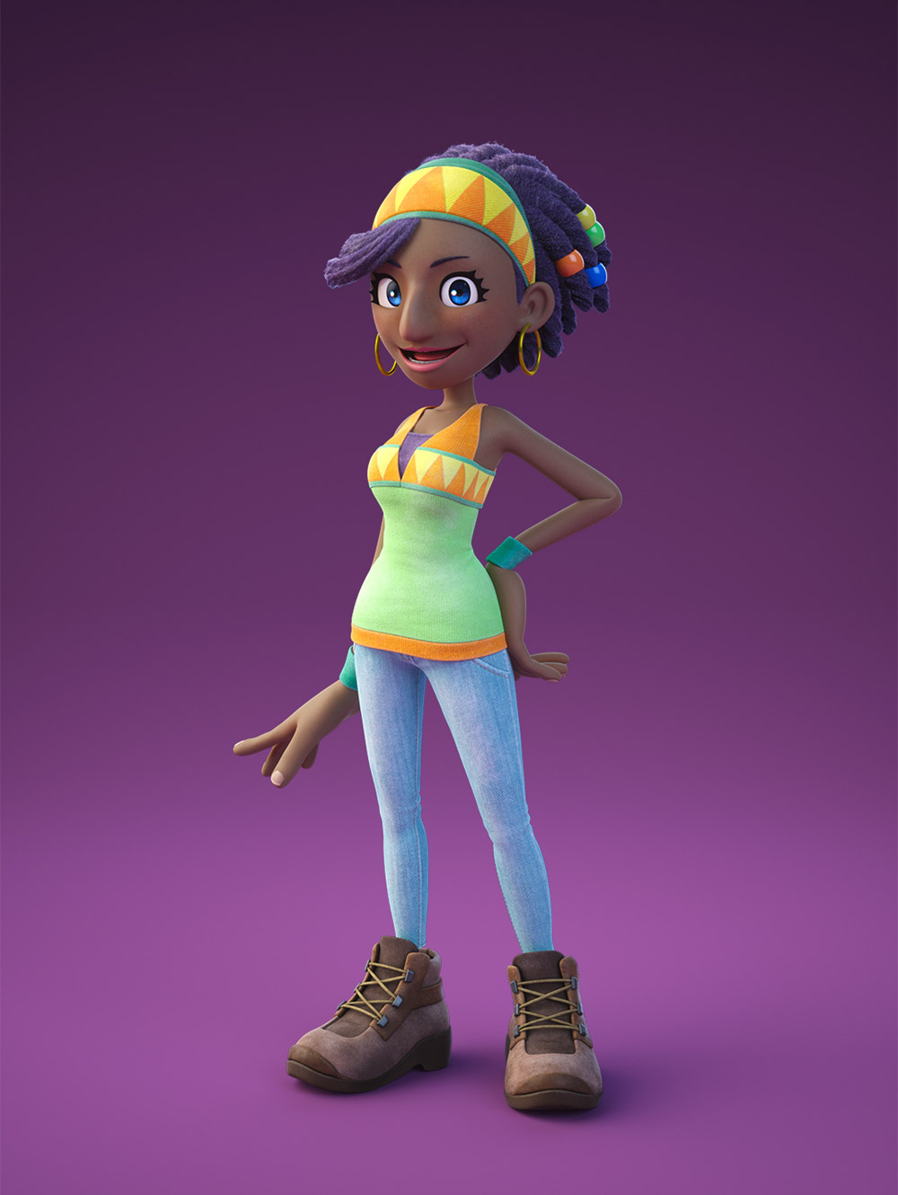 Sana Hudson Art from Balan Wonderworld