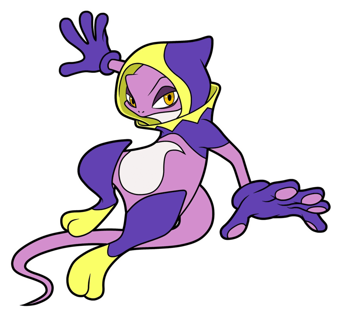 Sneaky Lizard Art from Balan Wonderworld