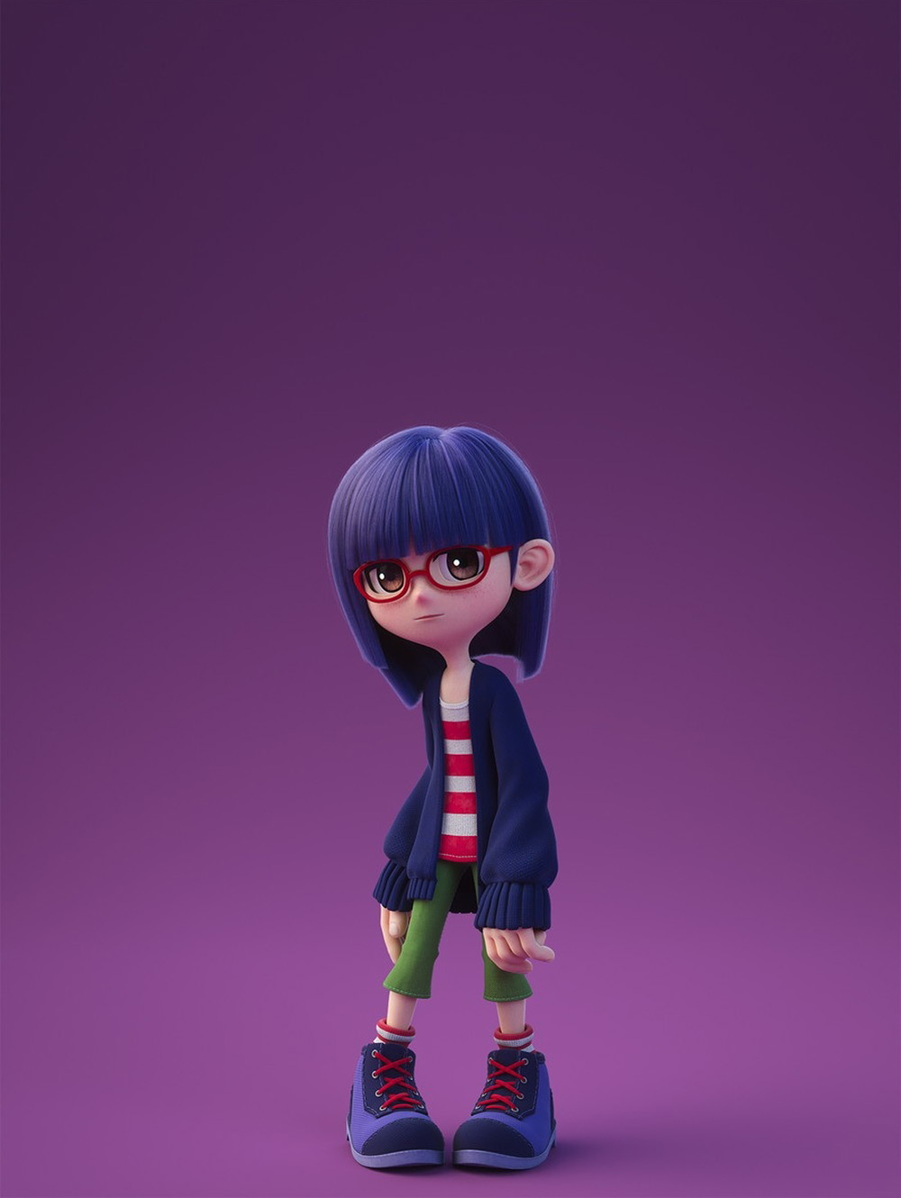 Yuri Brand Promo Art from Balan Wonderworld