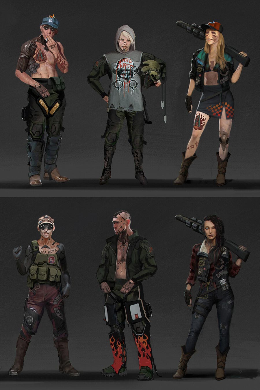 Aldecaldos Clan Art from Cyberpunk 2077