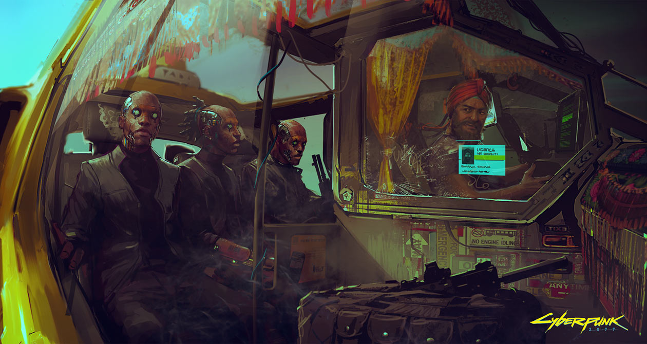 All Ready to Go Art from Cyberpunk 2077