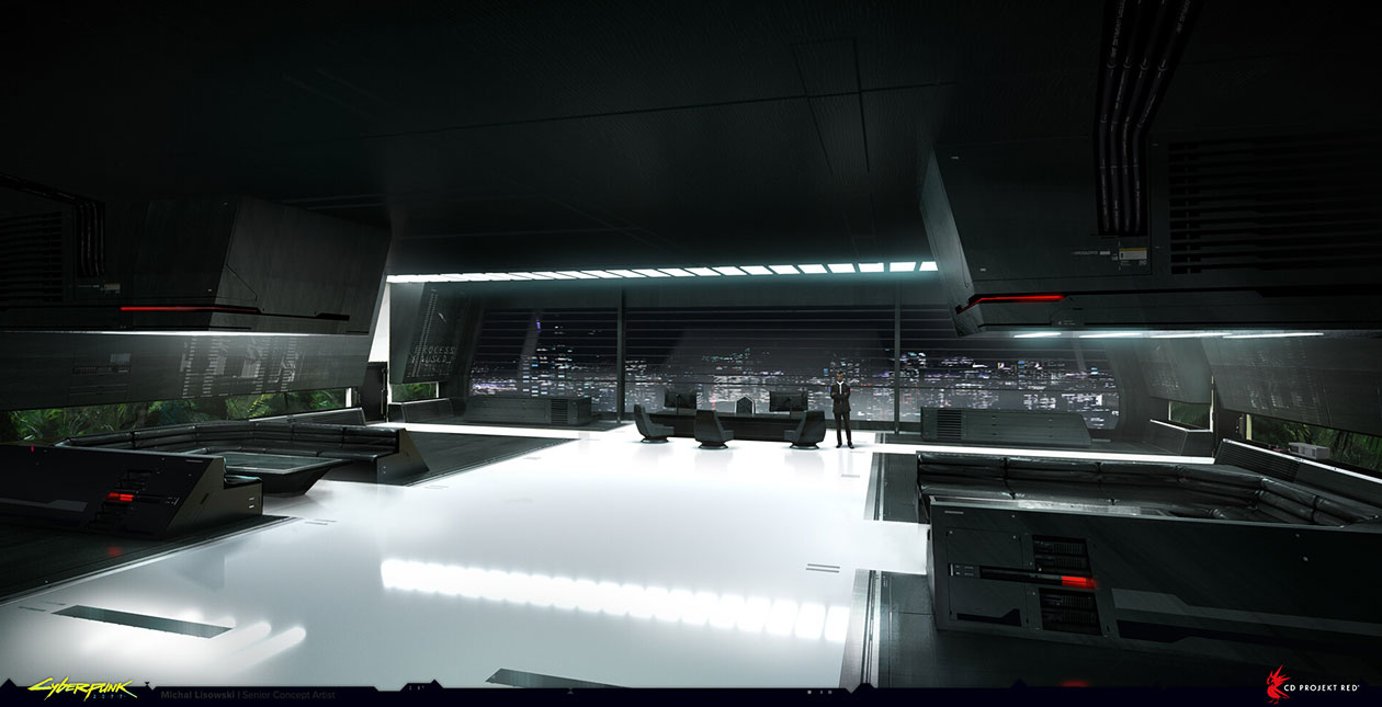 Arasaka Yorinobu's Office Art from Cyberpunk 2077