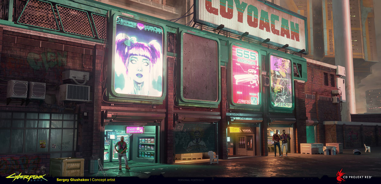 Coyoacan Art from Cyberpunk 2077