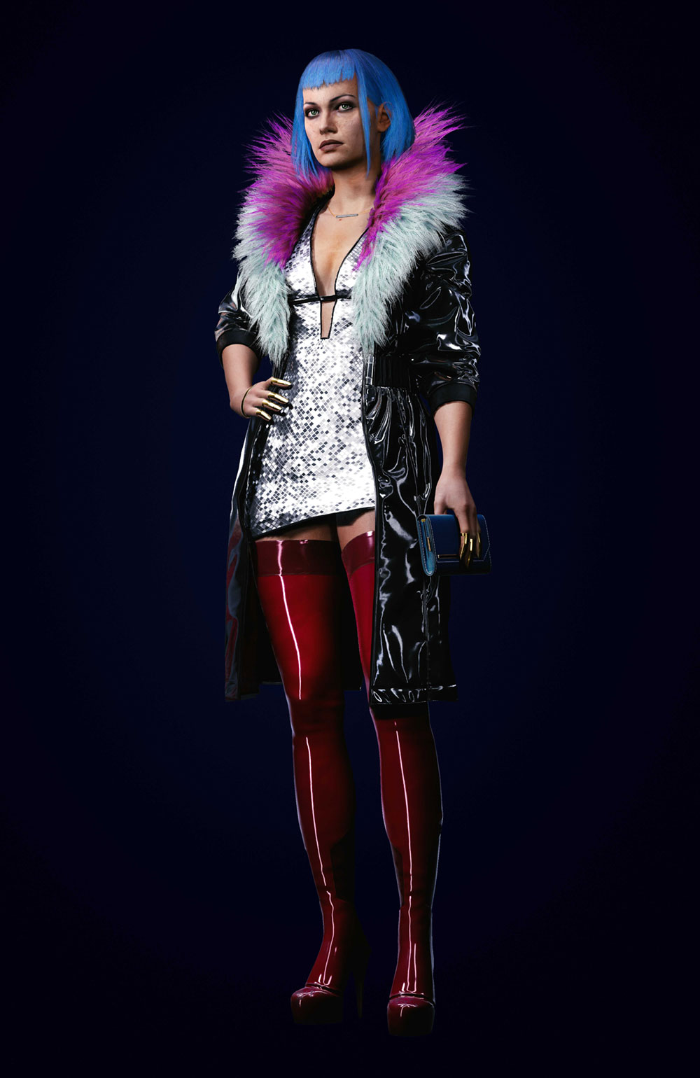Evelyn Parker Art from Cyberpunk 2077