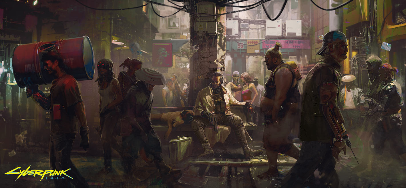 I Make My Own Rules Art from Cyberpunk 2077