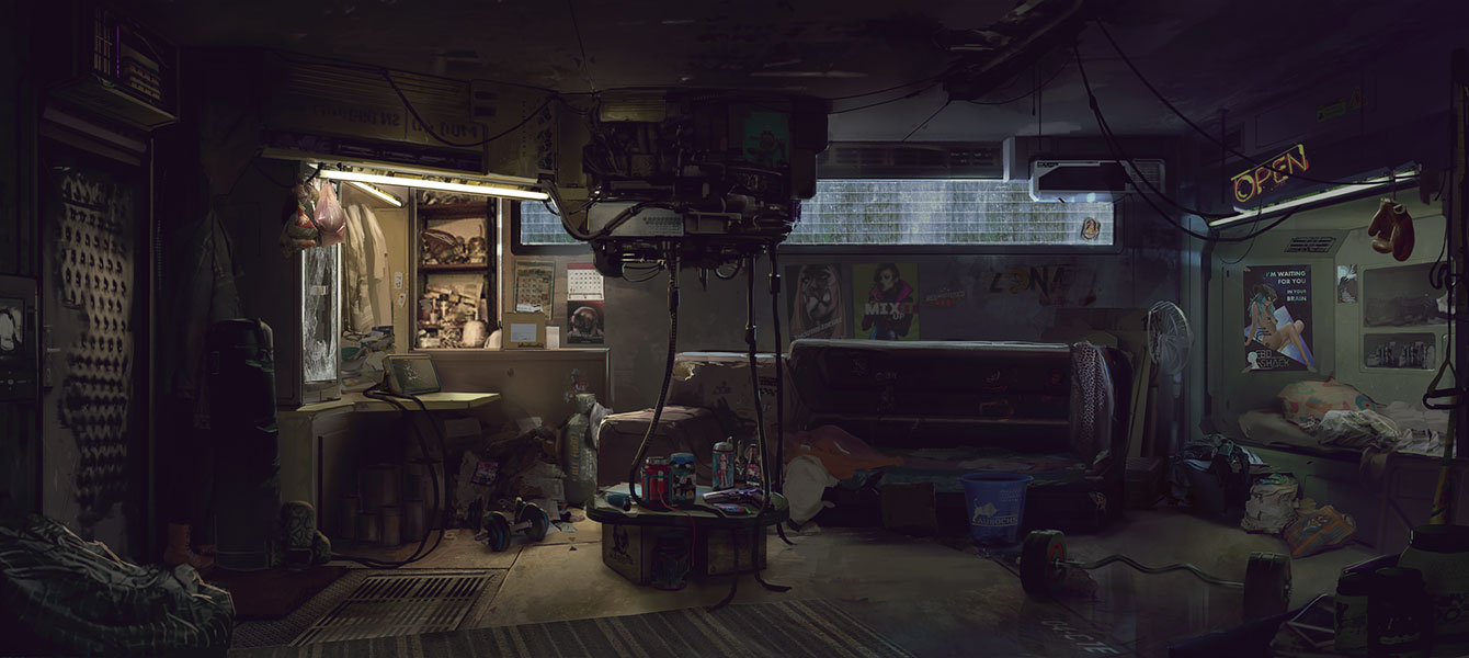 Illegal Parlor Art from Cyberpunk 2077