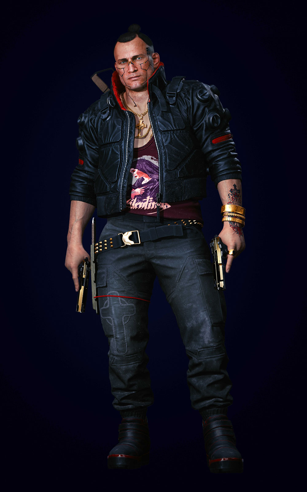 Jackie Welles Art from Cyberpunk 2077
