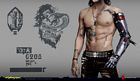 Johnny Silverhand Tattoos