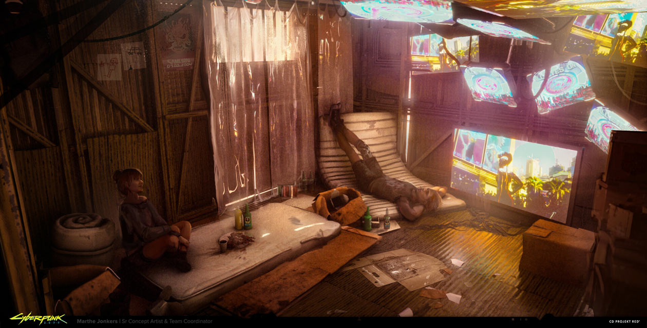 Kabuki Shack Art from Cyberpunk 2077