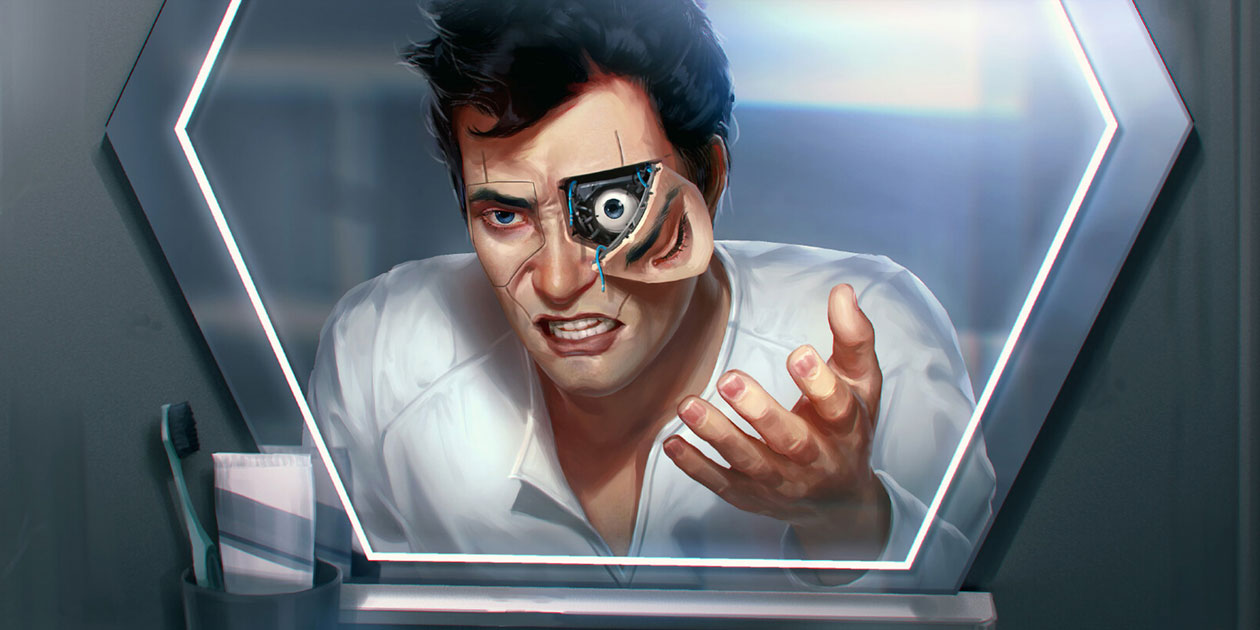 Medical Malpractice Insurance Advert Art from Cyberpunk 2077