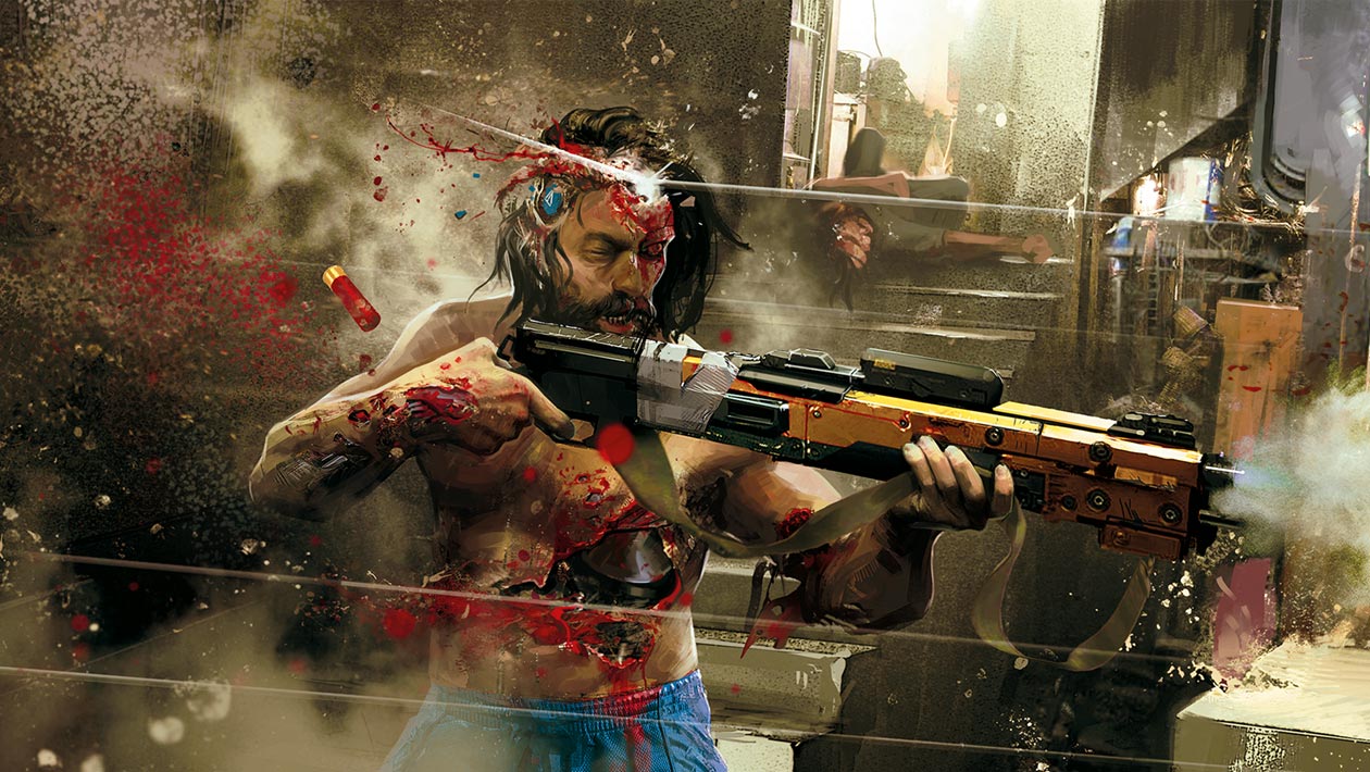 Not Dead Yet Art from Cyberpunk 2077