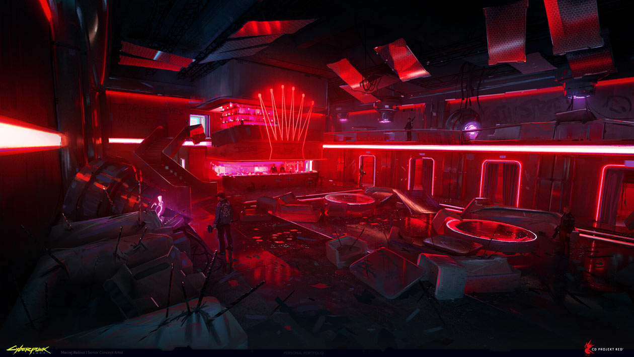 Red Queen's Race Art from Cyberpunk 2077