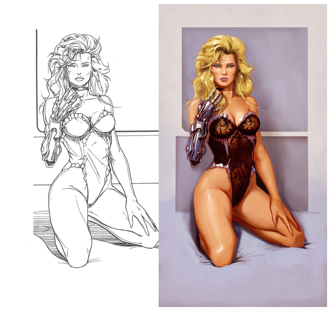 Teaser Trailer Store Ad Art from Cyberpunk 2077