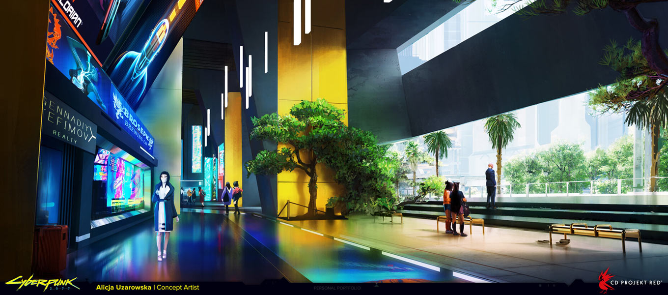 The View Art from Cyberpunk 2077