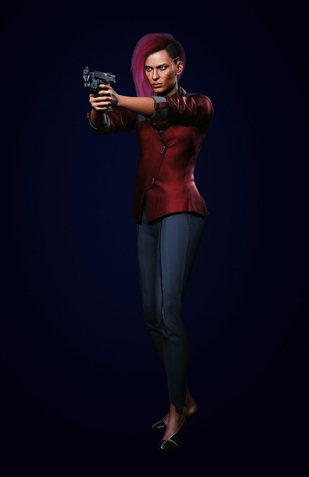 Female V Corporate Artwork from Cyberpunk 2077