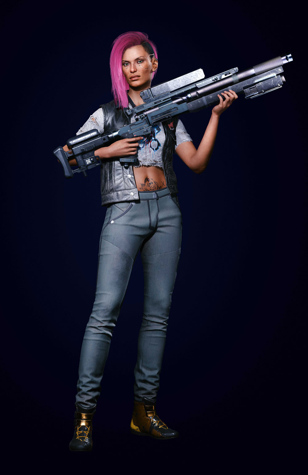Female V Nomad Art from Cyberpunk 2077