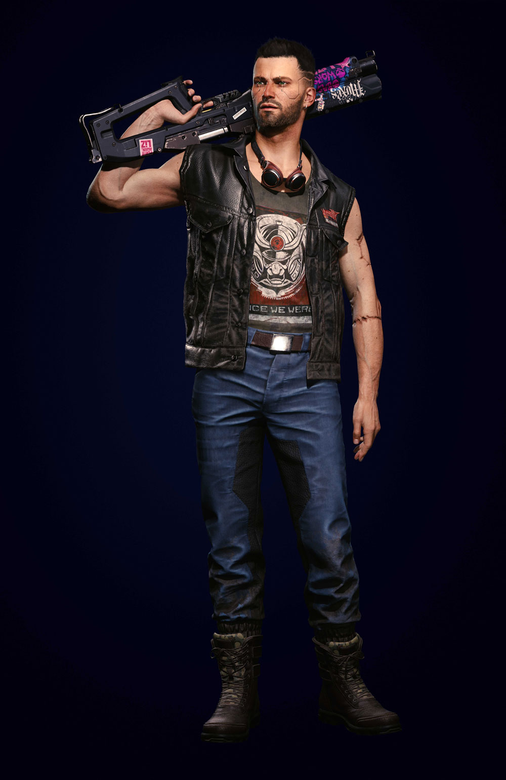 V Nomad Art from Cyberpunk 2077