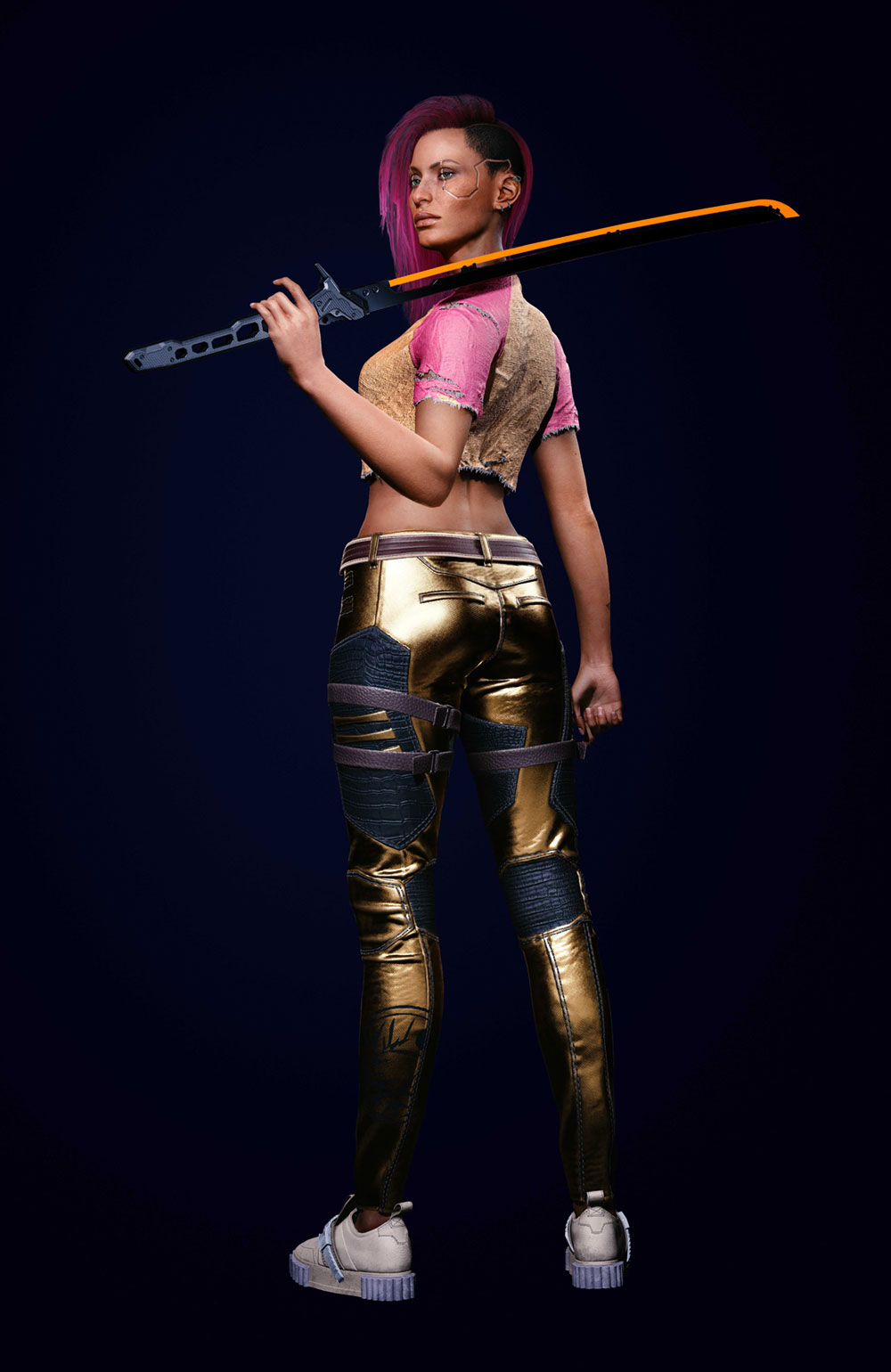 Female V Street Kid Art from Cyberpunk 2077