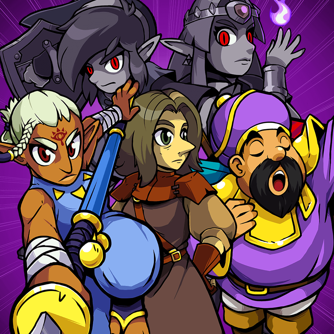Character Pack Art from Cadence of Hyrule
