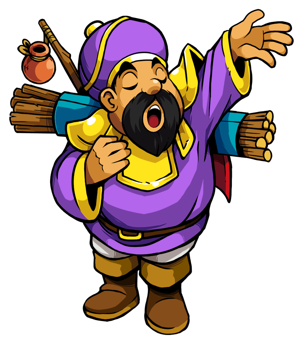 Freddie Art from Cadence of Hyrule