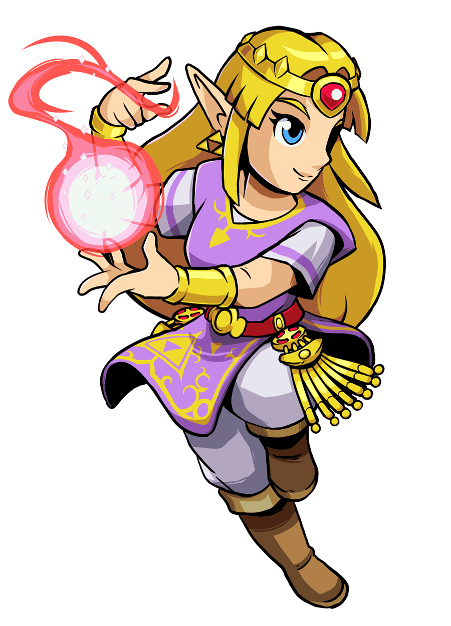Princess Zelda Art from Cadence of Hyrule