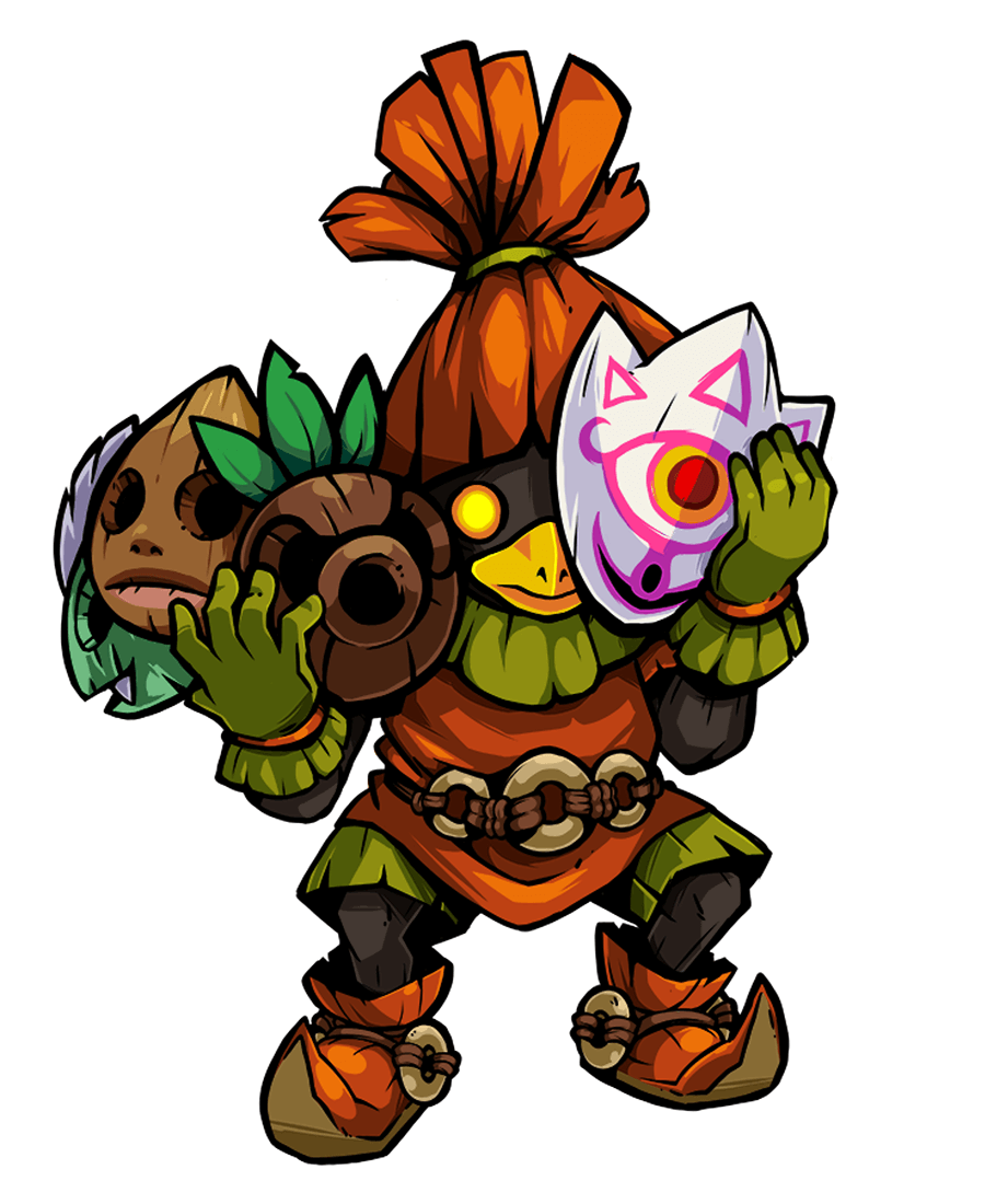 Skull Kid Art from Cadence of Hyrule