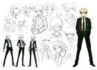 Byakuya Togami Early Concept