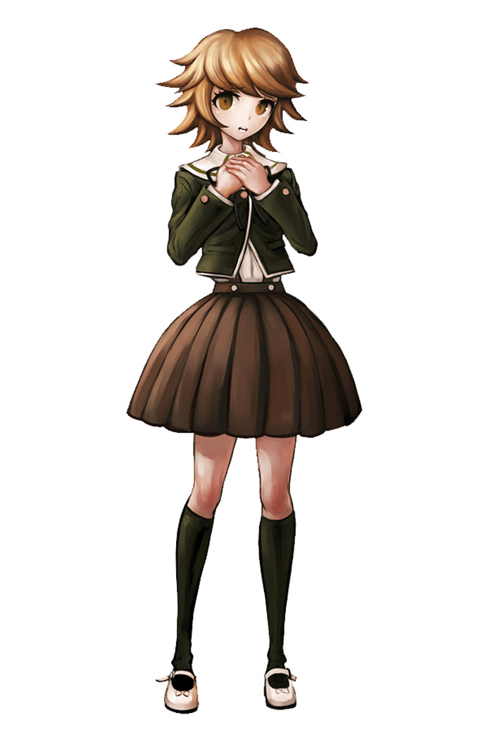 Chihiro Fujisaki Concept Art from Danganronpa: Trigger Happy Havoc