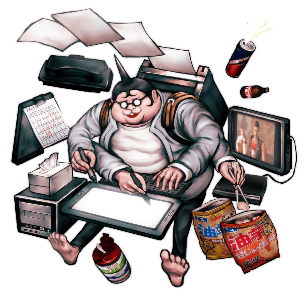 Hifumi Yamada Art from Danganronpa: Trigger Happy Havoc
