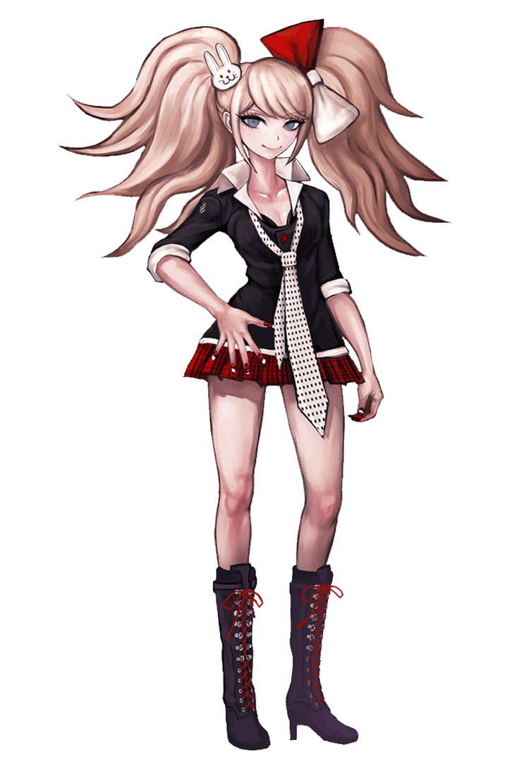 Mukuro Ikusaba (Disguised) Concept Art from Danganronpa: Trigger Happy Havoc