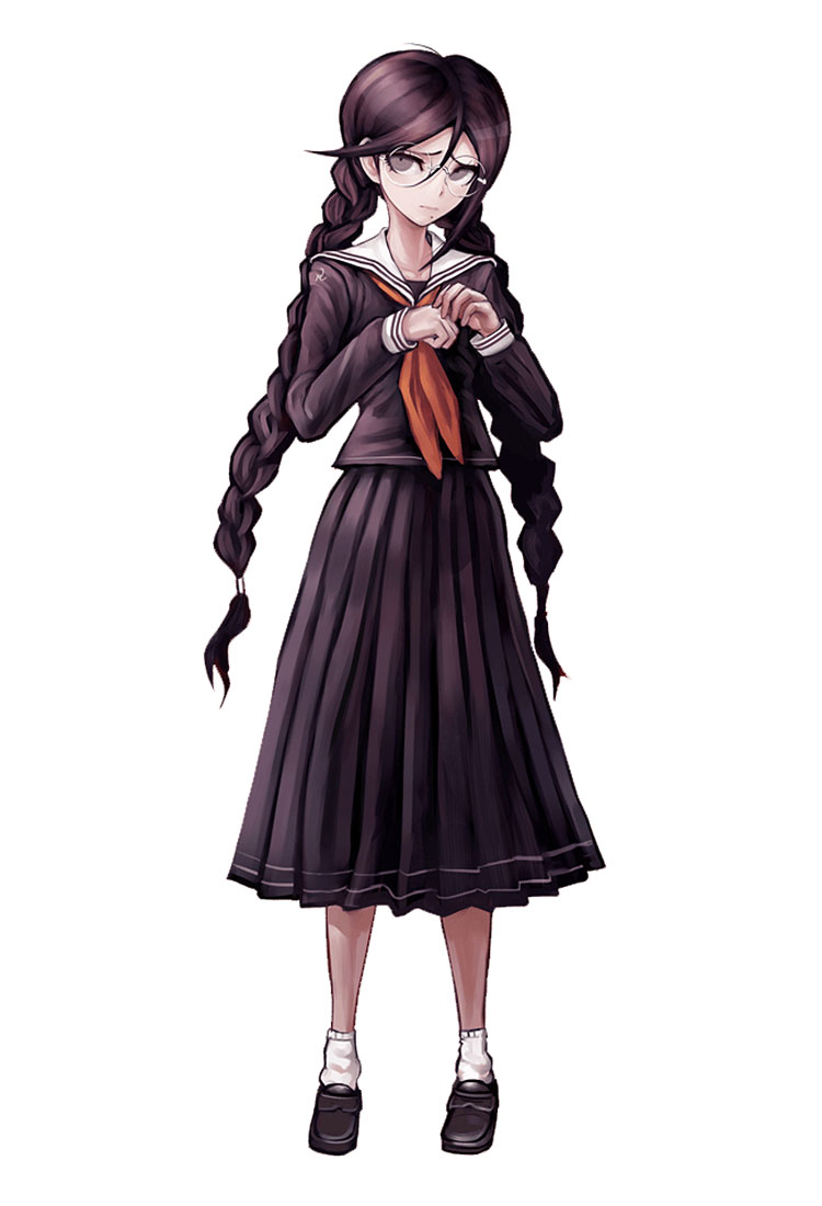 Toko Fukawa Concept Art from Danganronpa: Trigger Happy Havoc