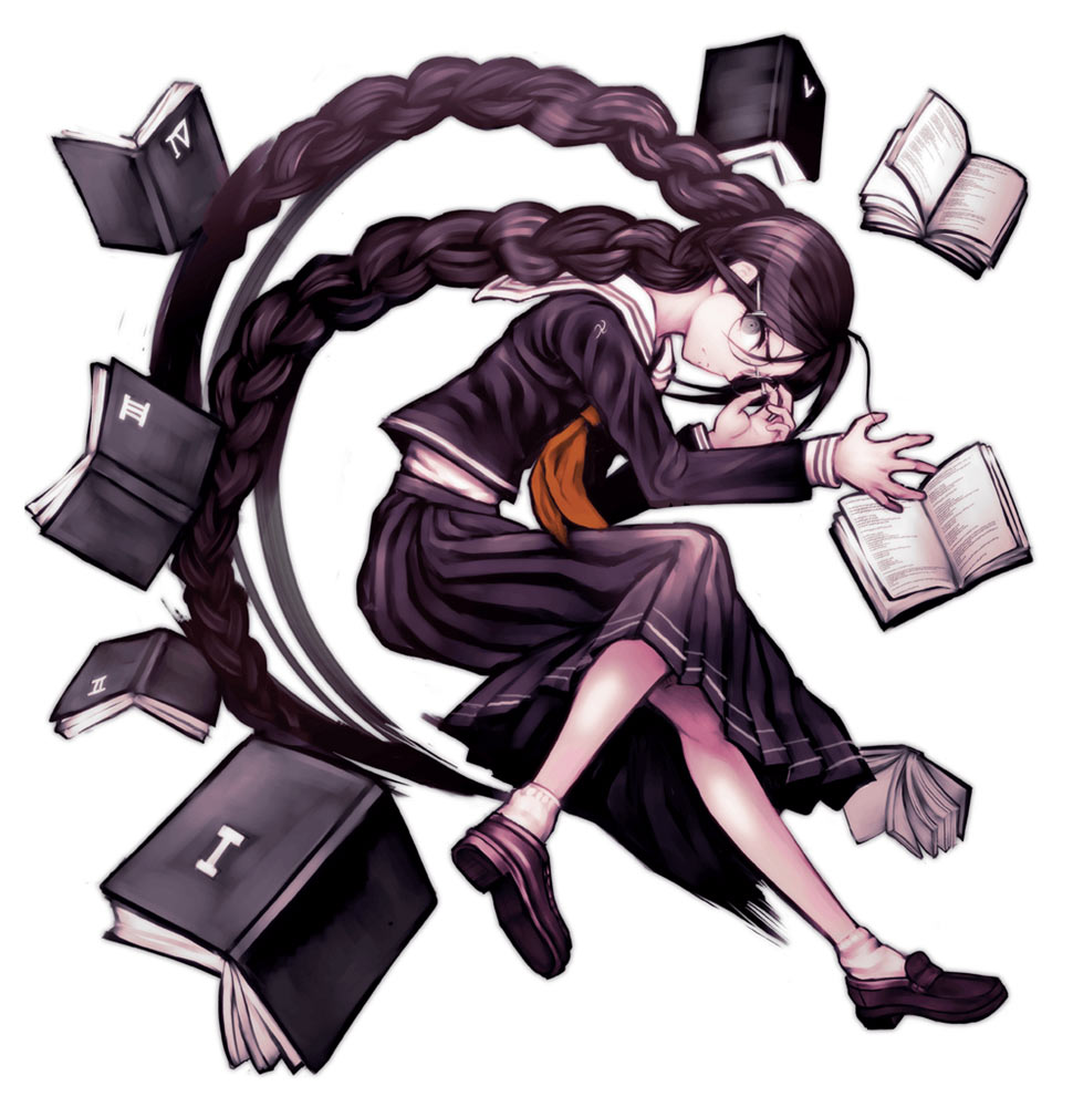 Toko Fukawa Art from Danganronpa: Trigger Happy Havoc