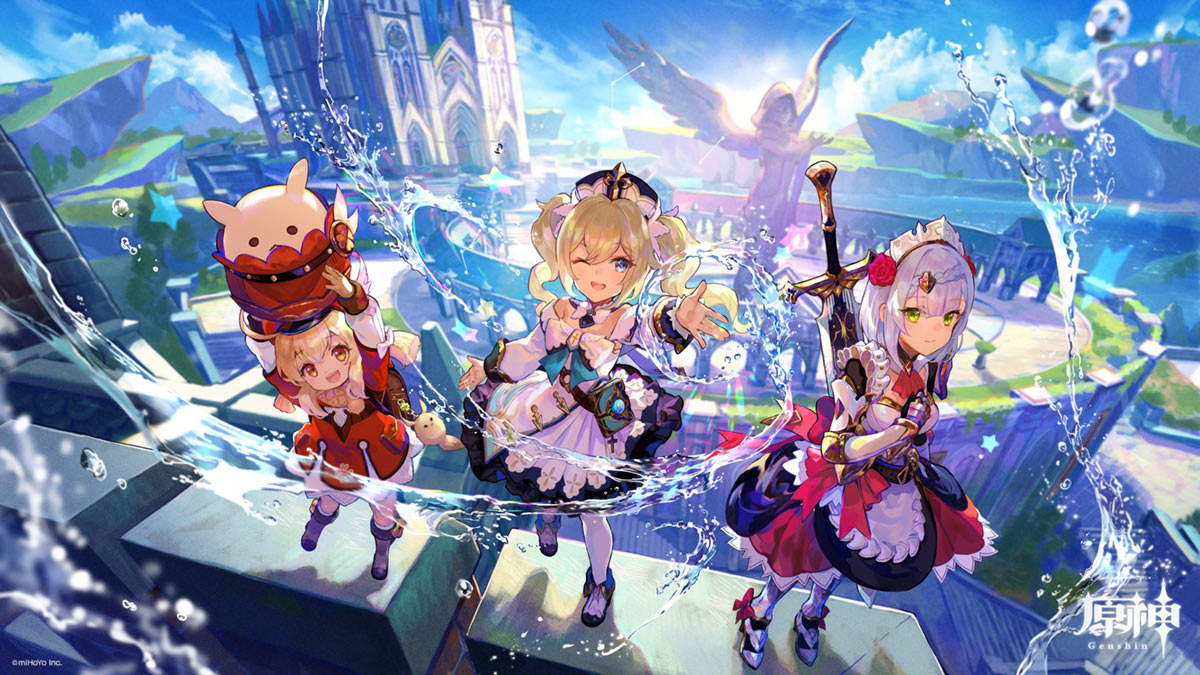 2 Million Followers Artwork from Genshin Impact