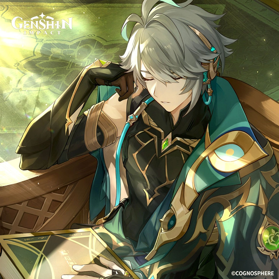 Alhaitham Birthday 2023 Art from Genshin Impact