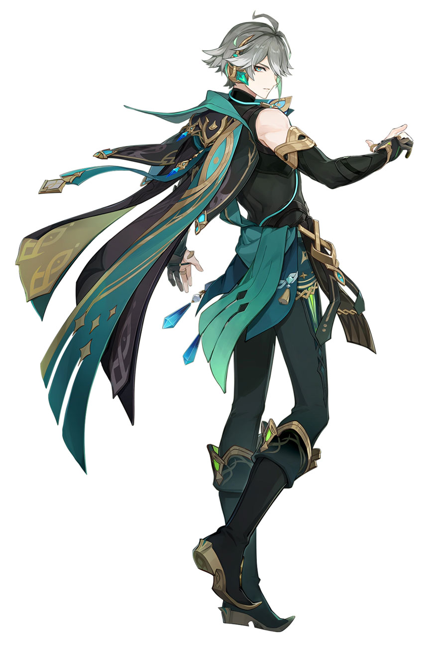 Alhaitham Art from Genshin Impact