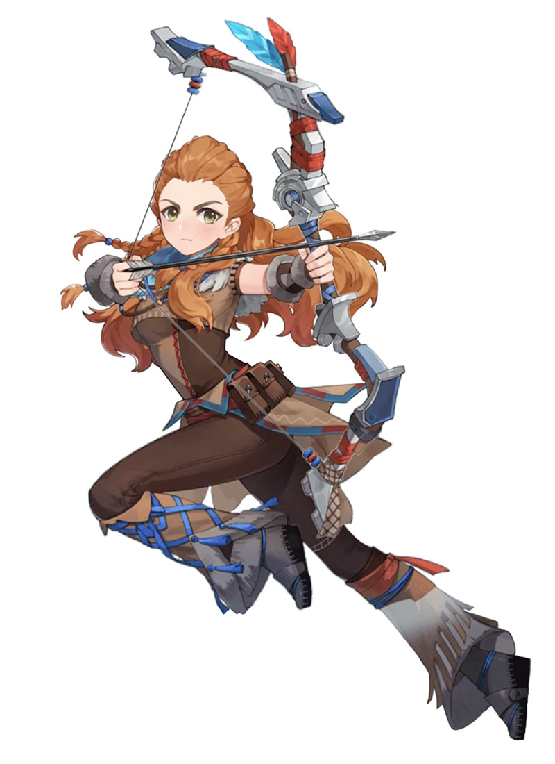 Aloy Art from Genshin Impact