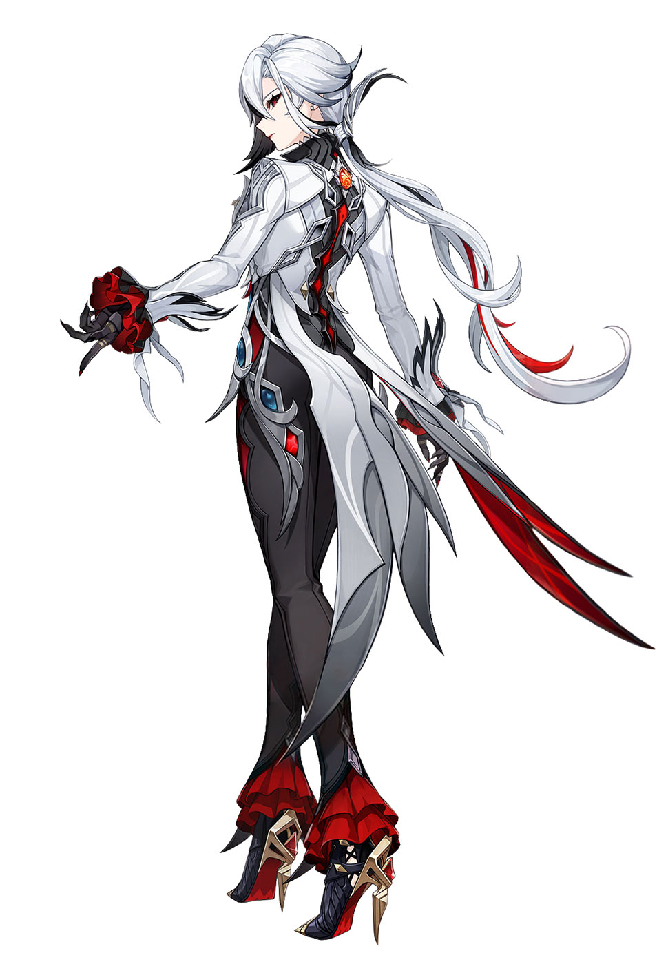 Arlecchino Art from Genshin Impact