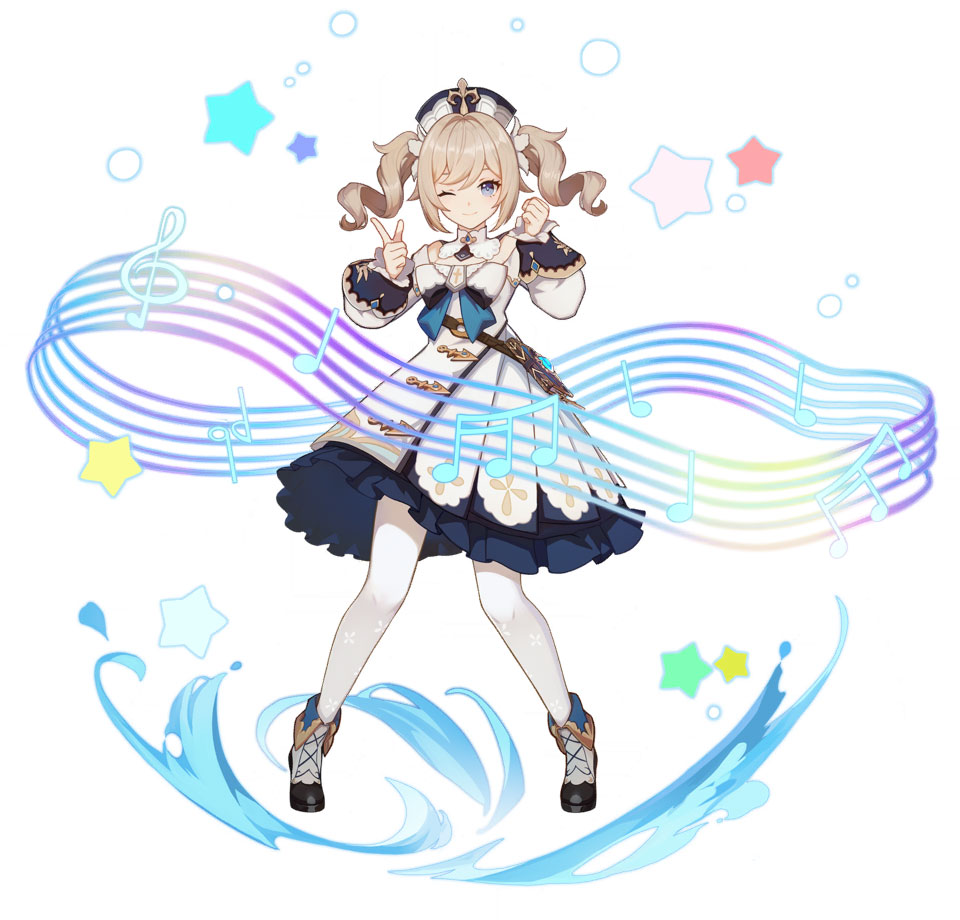 Barbara Wish Art from Genshin Impact