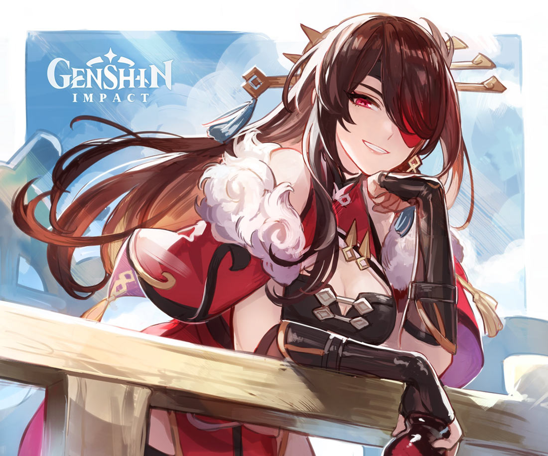 Beidou Birthday 2021 Art from Genshin Impact