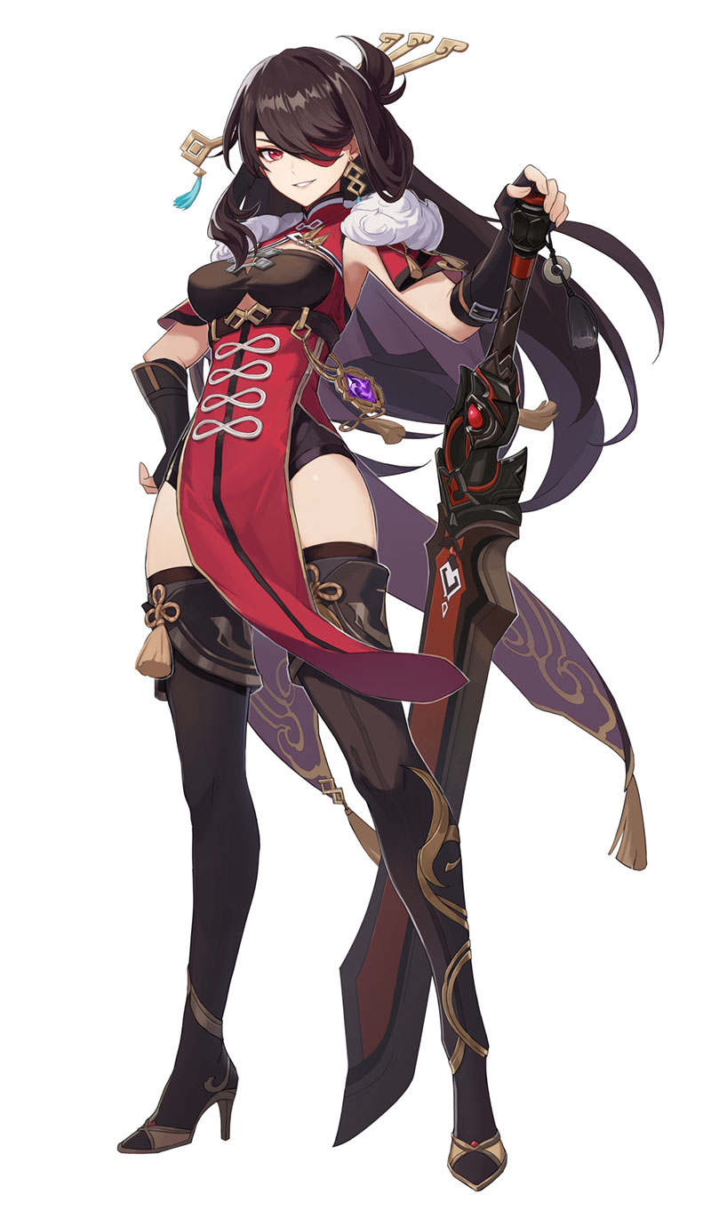 Beidou Art from Genshin Impact