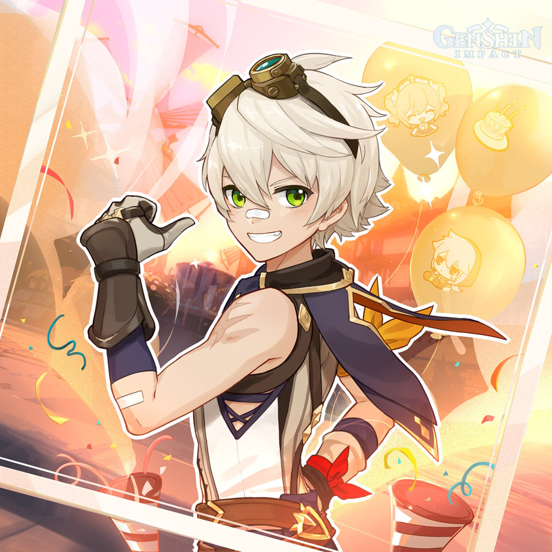 Bennett Birthday 2021 Art from Genshin Impact