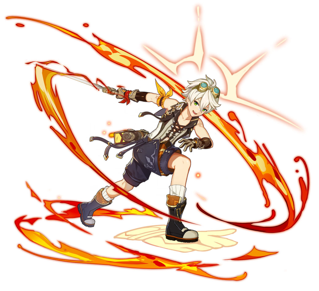 Bennett Wish Art from Genshin Impact