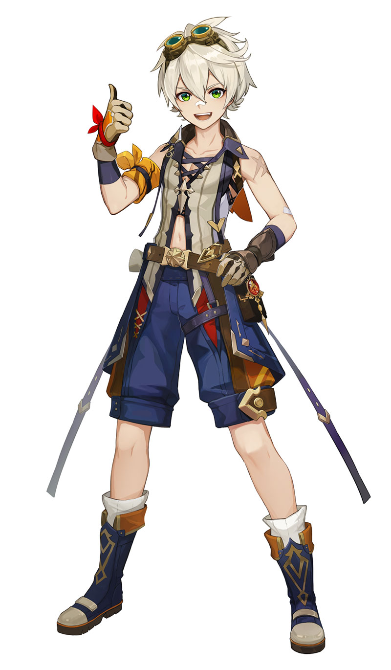 Bennett Art from Genshin Impact