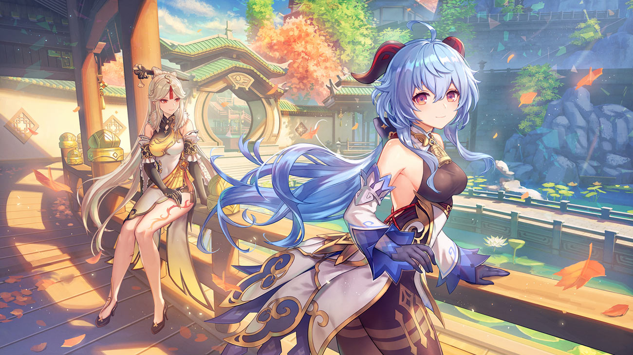 Bilibili 10 Million Followers Art from Genshin Impact