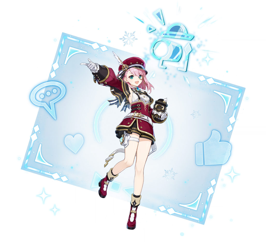 Charlotte Wish Art from Genshin Impact