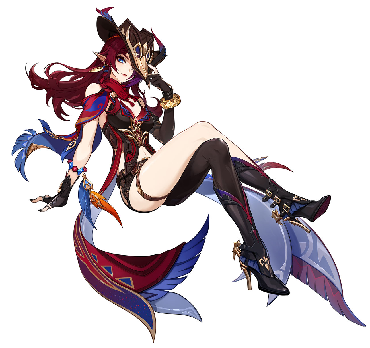 Chasca Art from Genshin Impact