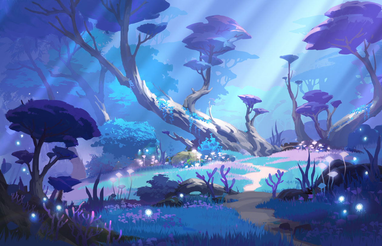 Chinju Forest Art from Genshin Impact