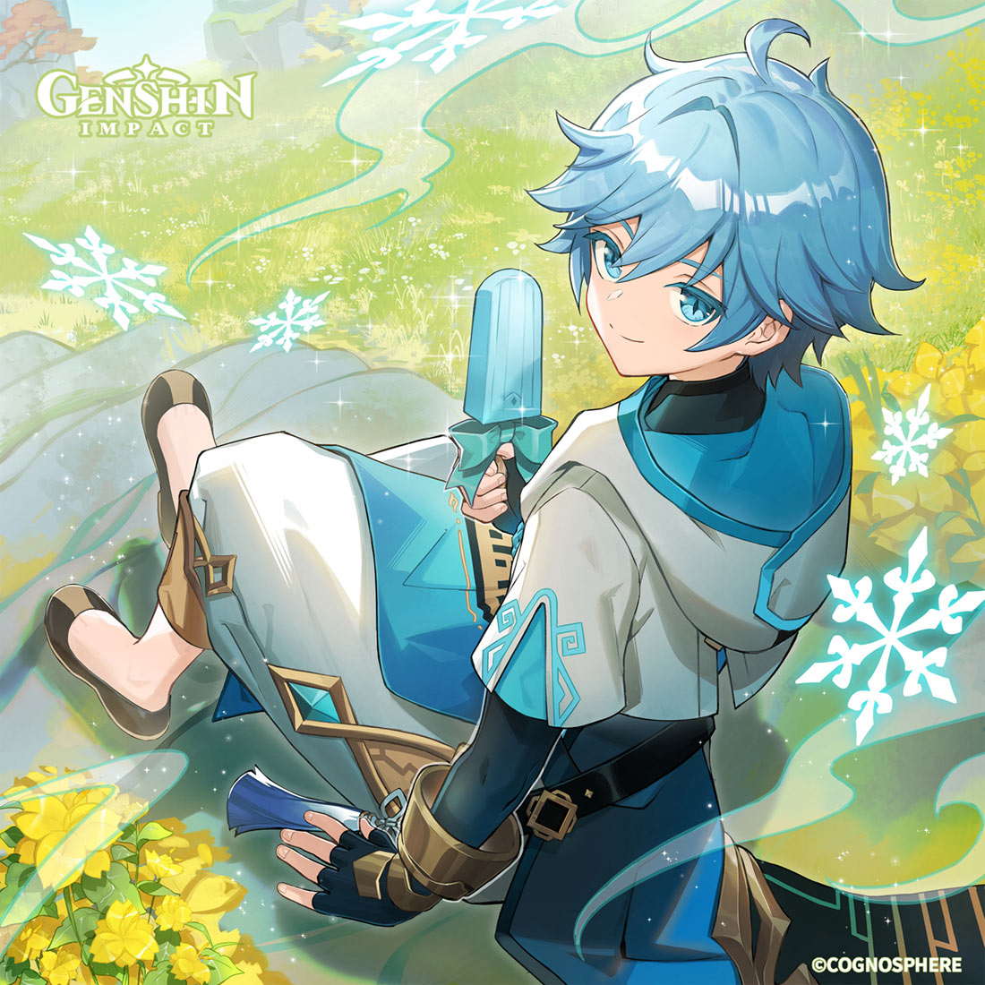 Chongyun Birthday 2022 Art from Genshin Impact