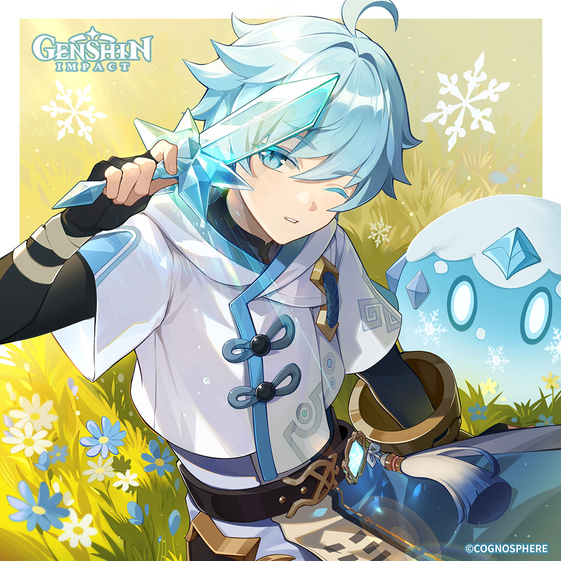 Chongyun Birthday 2023 Art from Genshin Impact