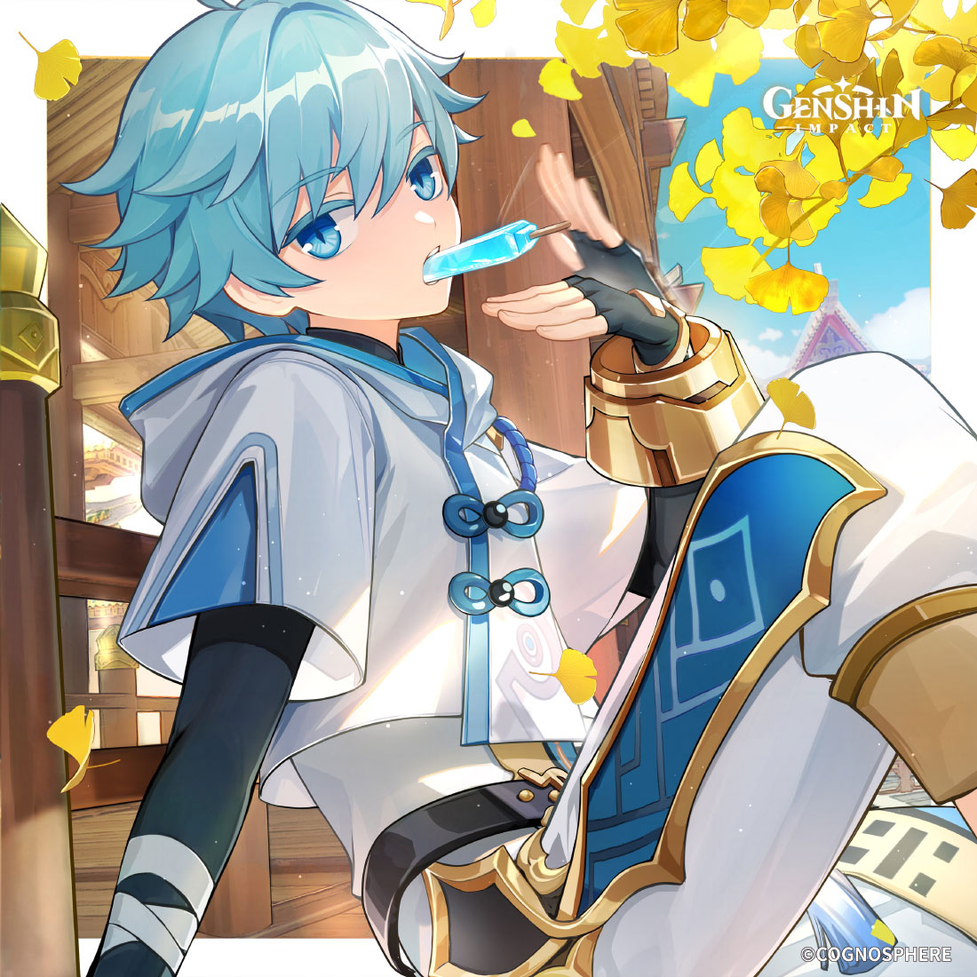 Chongyun Birthday 2024 Art from Genshin Impact